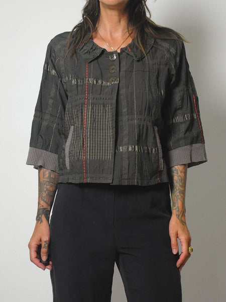Y2k M & Kyoko Patchwork Shacket
