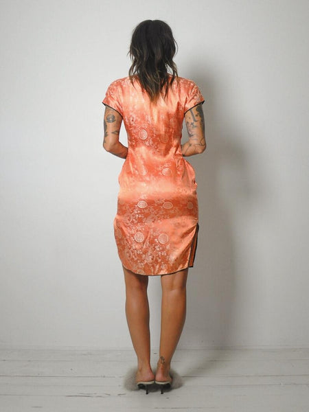 1950's Silk Cheongsam Dress