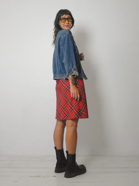 90's Patchwork Jean Jacket