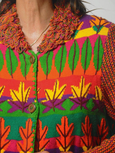 1996 Michael Simon Autumn Cardigan