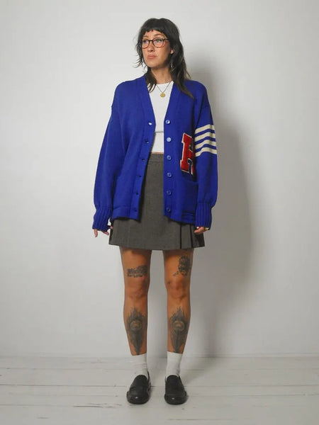 1950's Wool Varsity Cardigan