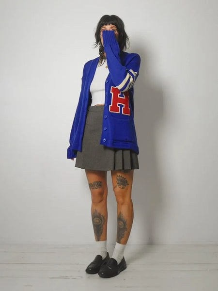 1950's Wool Varsity Cardigan