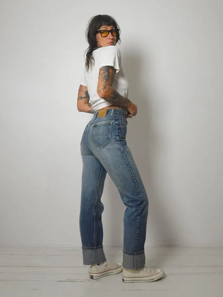 1970's Faded Lee Jeans 26x35