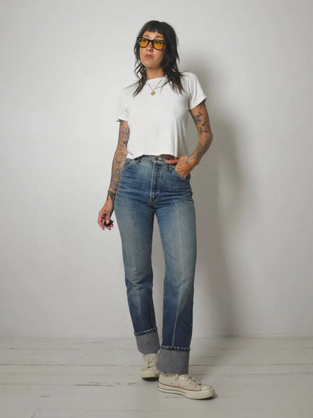 1970's Faded Lee Jeans 26x35