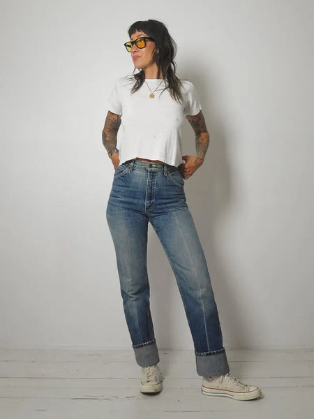 1970's Faded Lee Jeans 26x35
