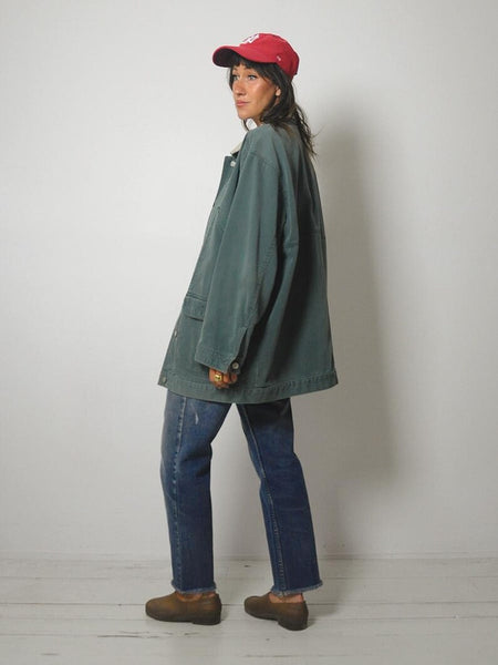 80's Forest Green Chore Coat