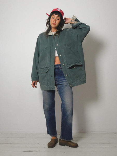 80's Forest Green Chore Coat