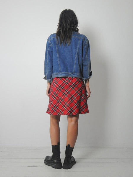 90's Patchwork Jean Jacket