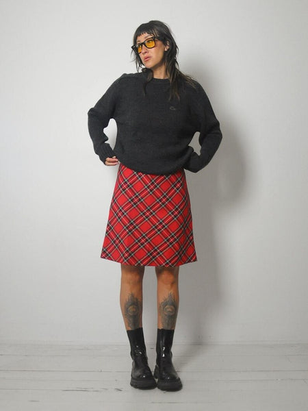 1980's Lacoste Charcoal Sweater