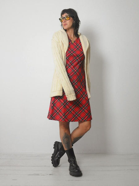 1970's Ivory Fisherman's Cardigan