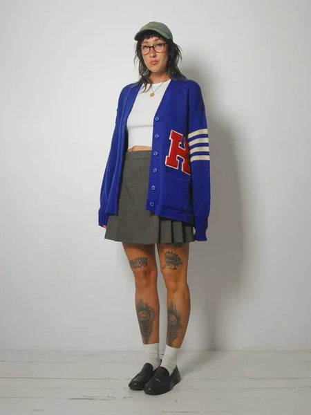 1950's Wool Varsity Cardigan