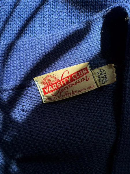 1950's Wool Varsity Cardigan