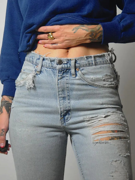 Levi's 501 Ripped Holey Jeans 30x30