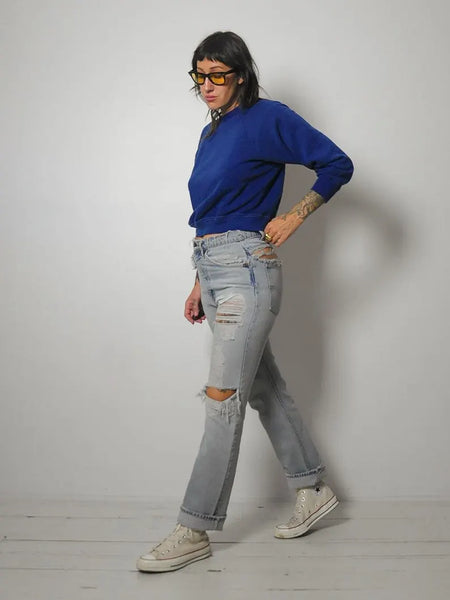 Levi's 501 Ripped Holey Jeans 30x30