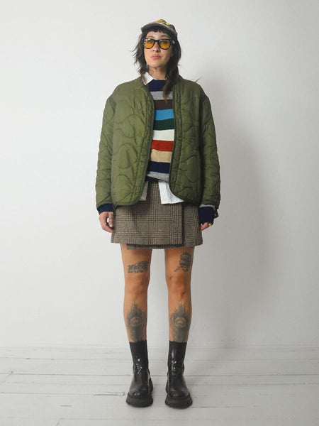 70's Quilted Military Liner