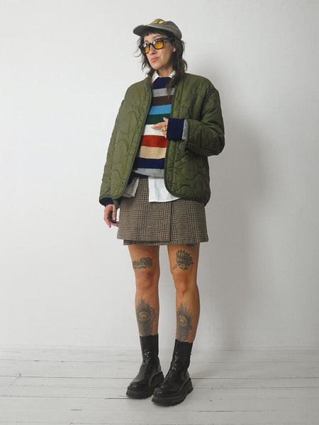 70's Quilted Military Liner