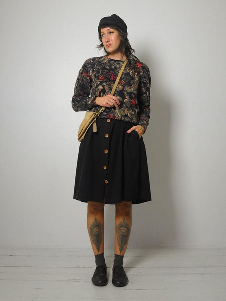 1970's Autumn Leaf Lambswool Sweater