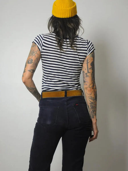 1970's Gap Navy Corduroy Jeans 30x30