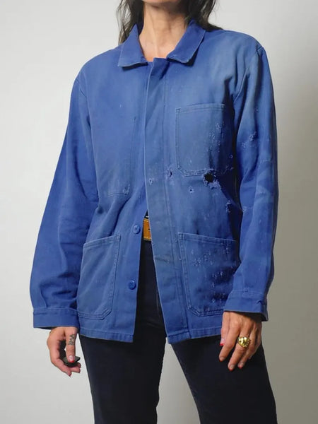1970's Sunfaded Destroyed Chore Coat