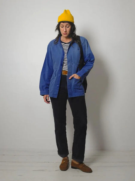 1970's Sunfaded Destroyed Chore Coat