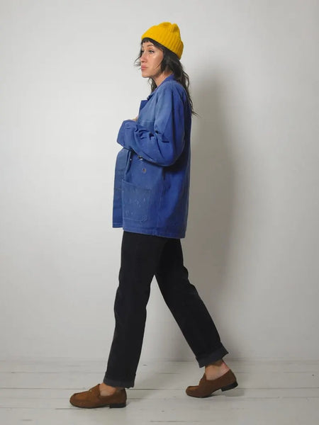 1970's Sunfaded Destroyed Chore Coat