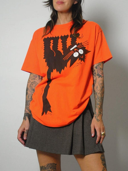 90's Black Cat T-shirt