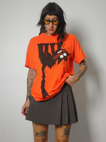 90's Black Cat T-shirt