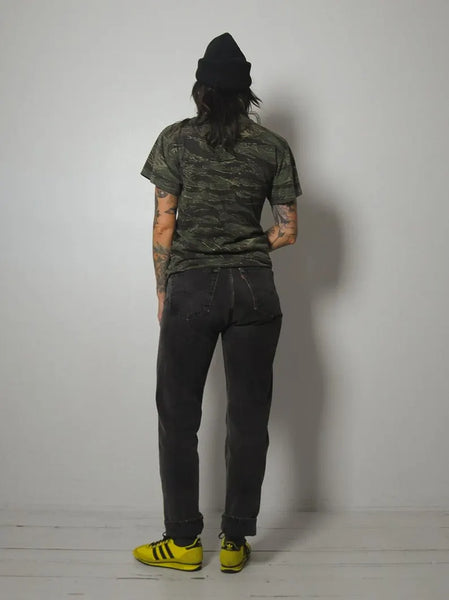 80's Thin Tiger Stripe Camo Tee