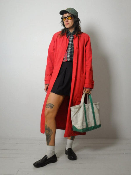 1980's Eddie Bauer Duster Chore Coat