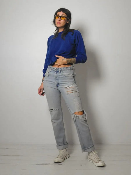 Levi's 501 Ripped Holey Jeans 30x30