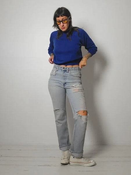 Levi's 501 Ripped Holey Jeans 30x30