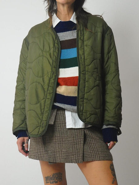 70's Quilted Military Liner