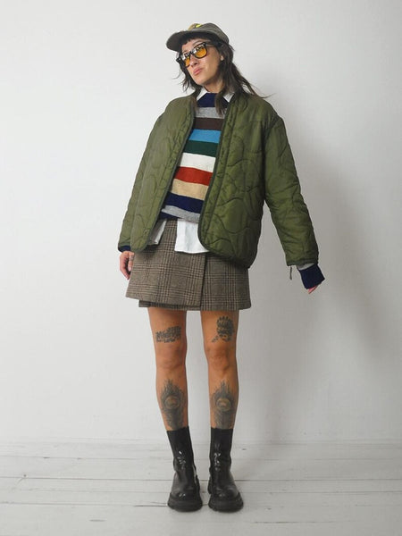 70's Quilted Military Liner