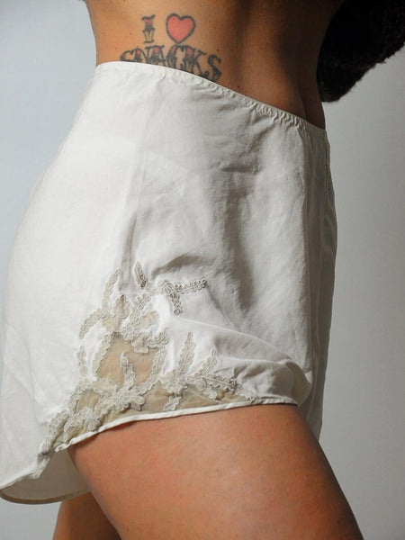 1920's/30's Lace Tap Shorts