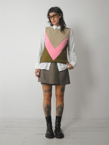 1970's Chevron Sweater Vest