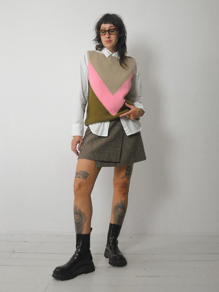 1970's Chevron Sweater Vest