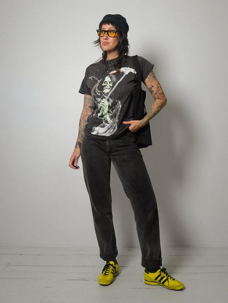 80's Grim Reaper Glow in the Dark Tee
