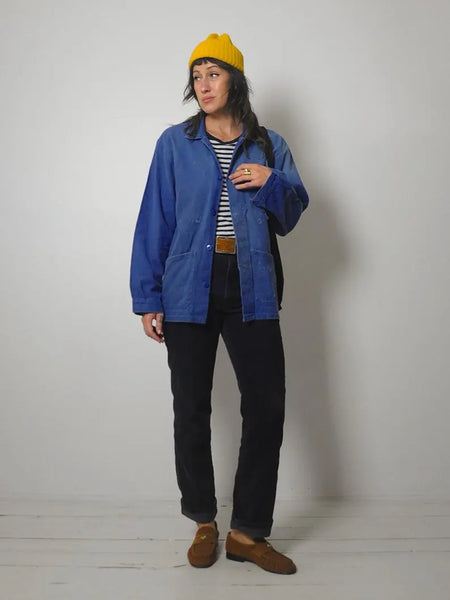 1970's Sunfaded Destroyed Chore Coat