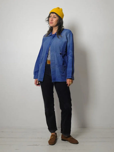 1970's Sunfaded Destroyed Chore Coat