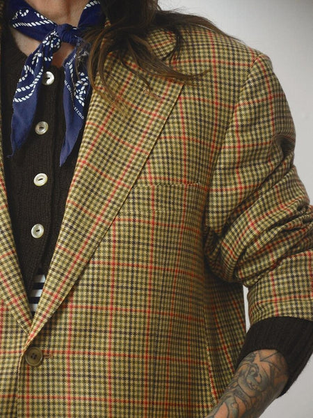 Luigi Bianchi Cashmere Wool Blazer
