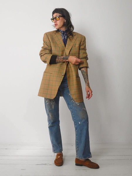 Luigi Bianchi Cashmere Wool Blazer