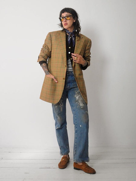 Luigi Bianchi Cashmere Wool Blazer