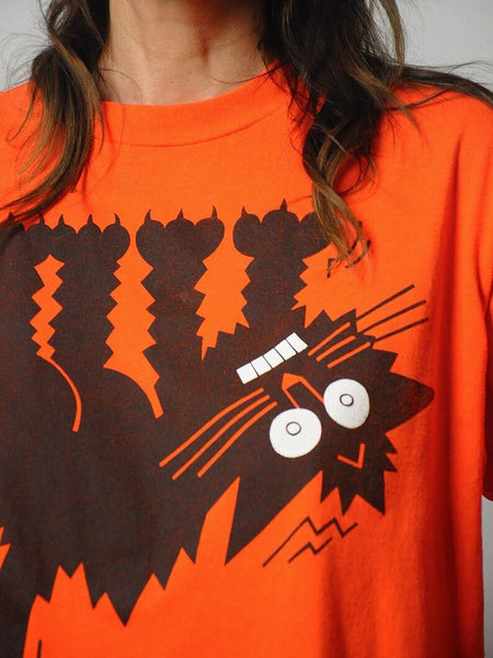 90's Black Cat T-shirt