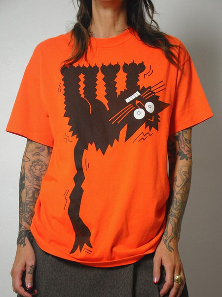 90's Black Cat T-shirt
