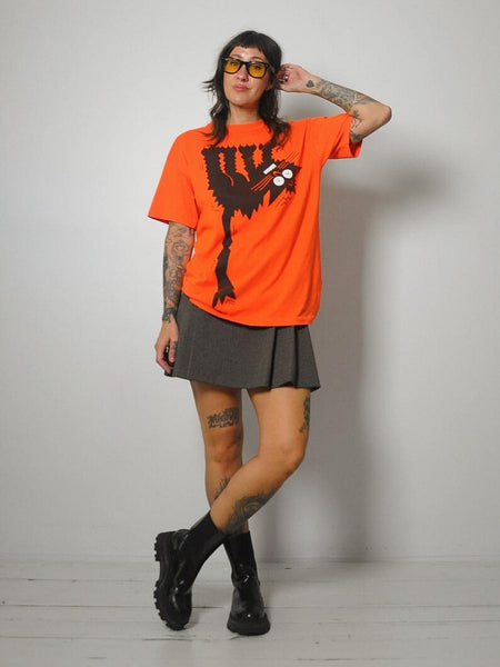 90's Black Cat T-shirt
