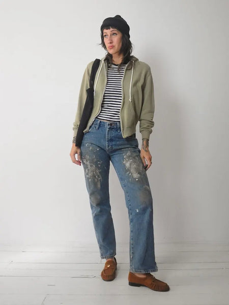 80's Painted Rustler Jeans 31x30