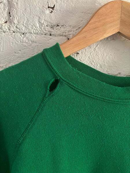 80's Blank Kelly Green Sweatshirt