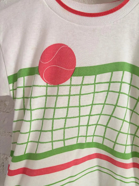 1970's Tiny Fit Tennis Tee