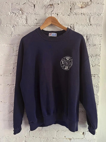 80's Navy Firefighter Crewneck