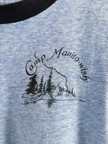 70's Camp Manito-Wish Ringer